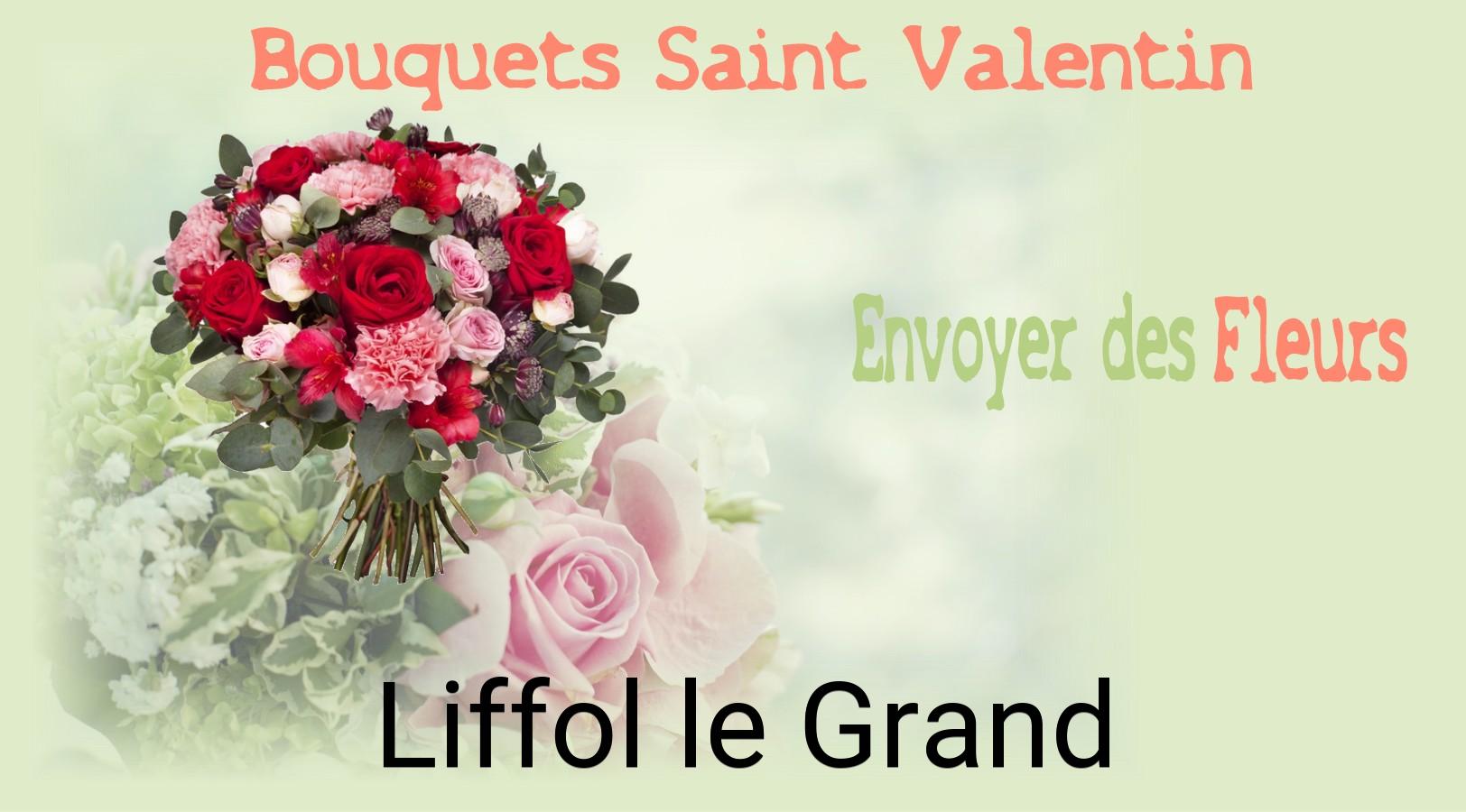 Roses de Saint-Valentin livrées à Liffol-le-Grand
